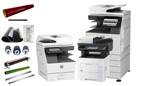 Equipos sharp, kyocera y refacciones.